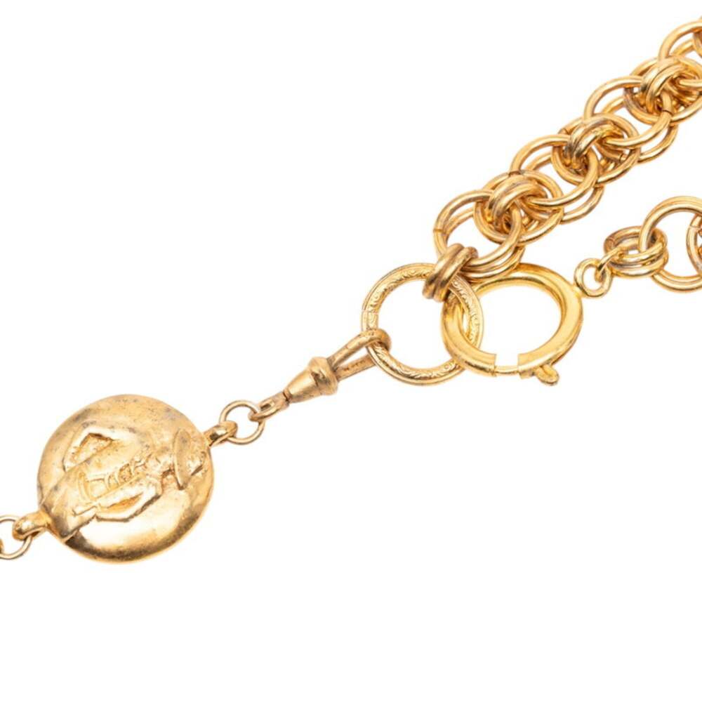 Chanel Vintage Pendant Necklace Metal #266382C89B